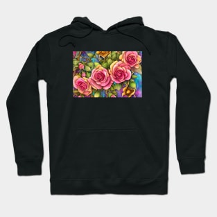 Dreamlike Roses Hoodie